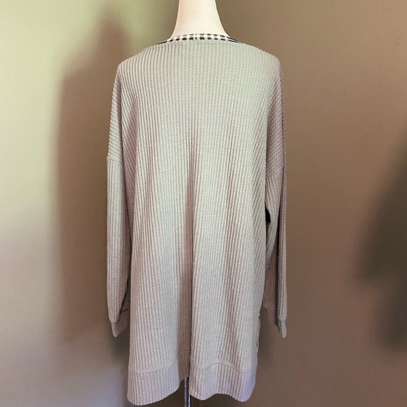 Cato Sz 14-16 Plaid and Color block Sweater - Picture 5 of 8